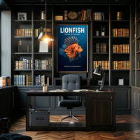 Lionfish Vibrant & Venomous Poster PosterGoat