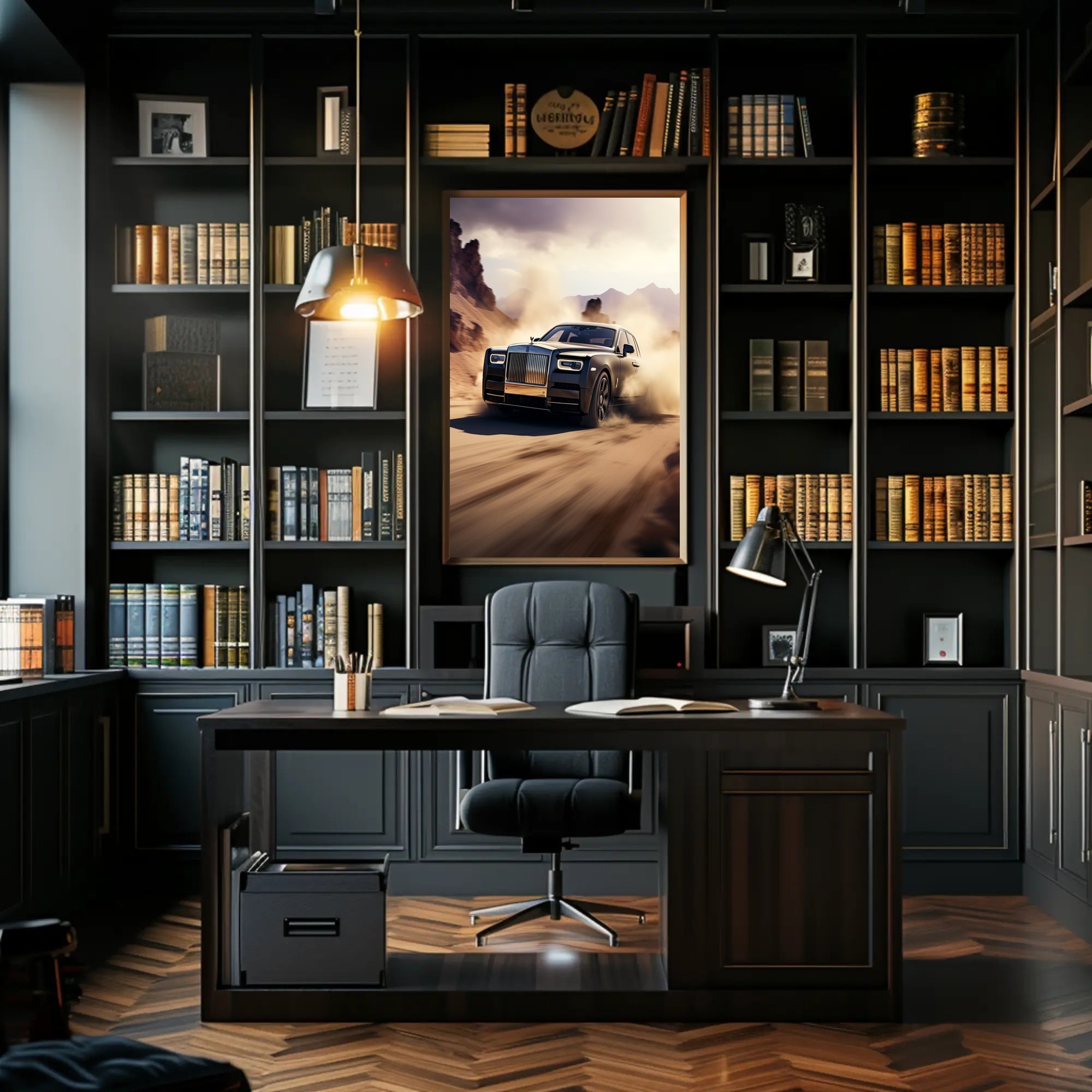 Luxury in Motion Poster PosterGoat