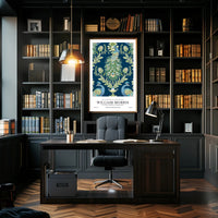 William Morris Cotton Prints Exhibition Poster