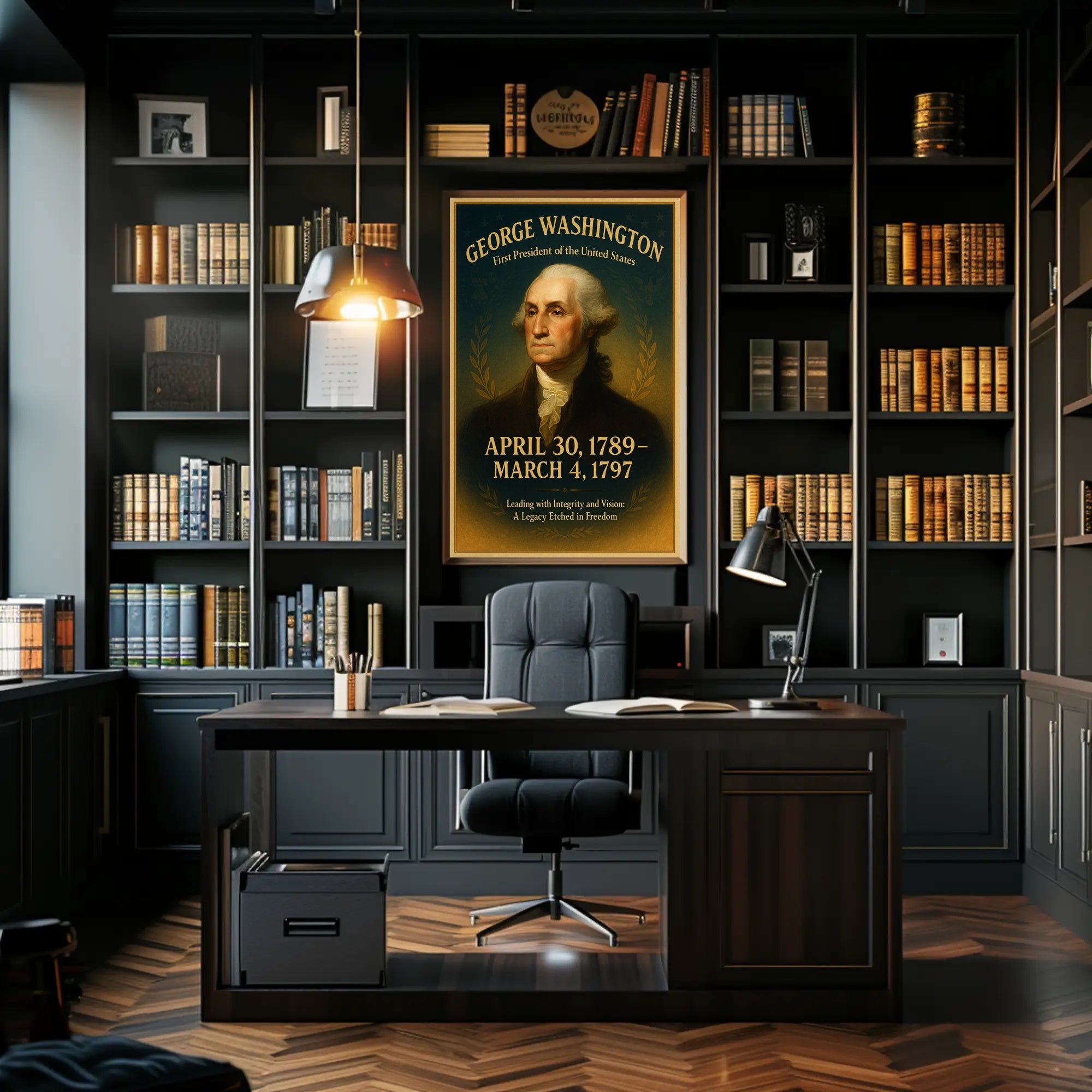 George Washington 1st President Poster PosterGoat