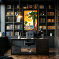 Vintage Los Angeles Travel Poster