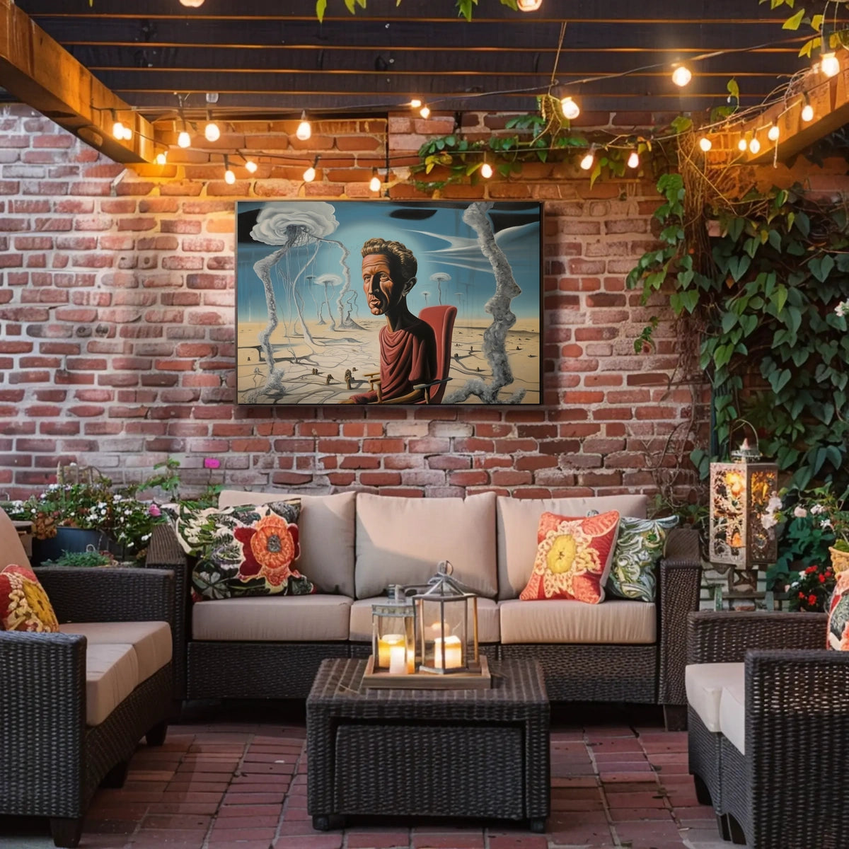 Surreal Desert Visions Surreal Poster