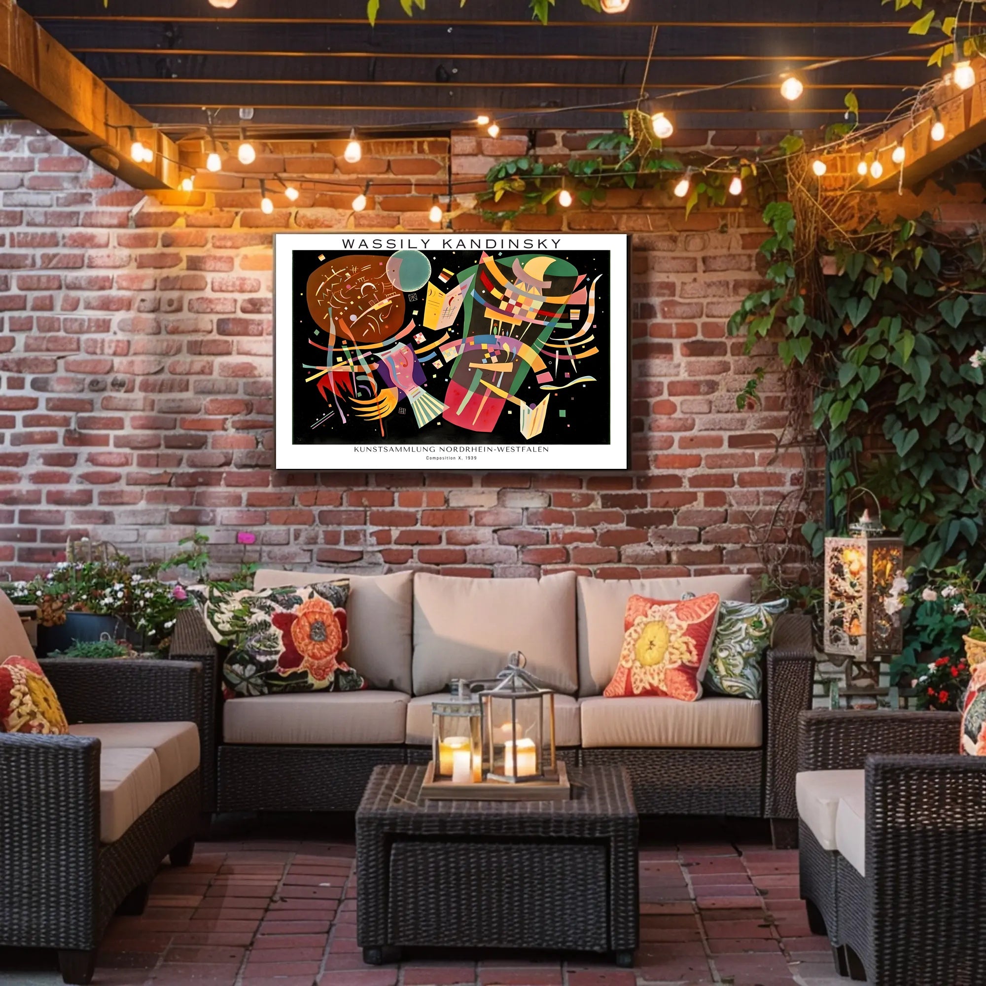 Wassily Kandinsky Composition X Poster