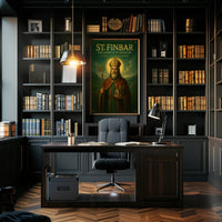 St. Finbar The Apostle of Munster Poster PosterGoat