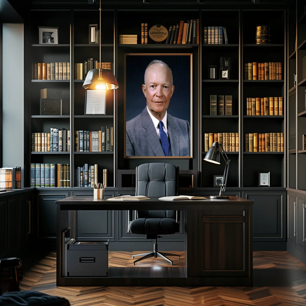 Formal Presidential Portrait – Dwight D. Eisenhower Poster
