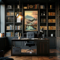 Tranquil Spring in Japan Poster