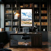 Great Sand Dunes Watercolor Wall Art Poster