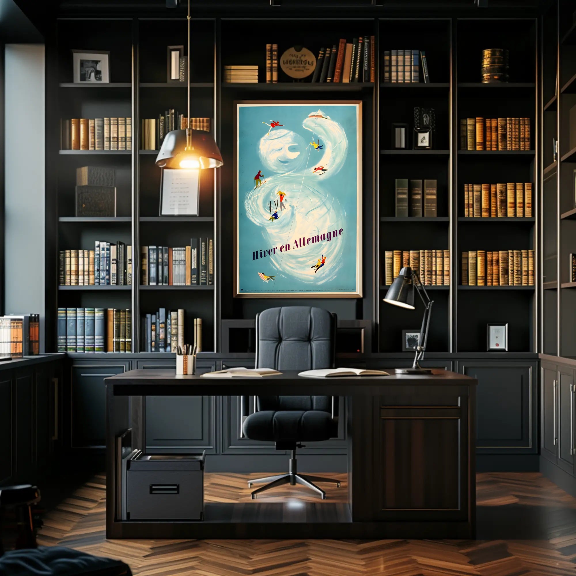 Winter Adventures in Germany Poster PosterGoat