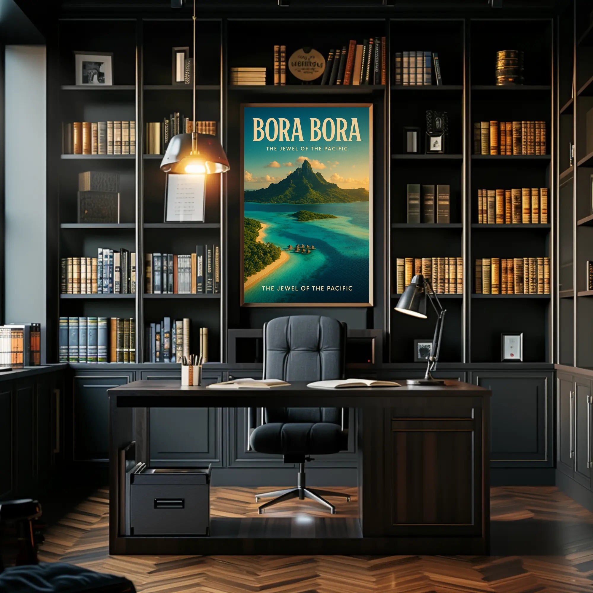 Bora Bora Paradise Getaway Travel Poster PosterGoat