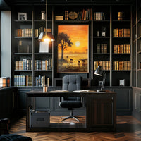 Sunset Serengeti Poster