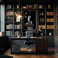 Majestic Husky in Nature Dog Breed Poster PosterGoat