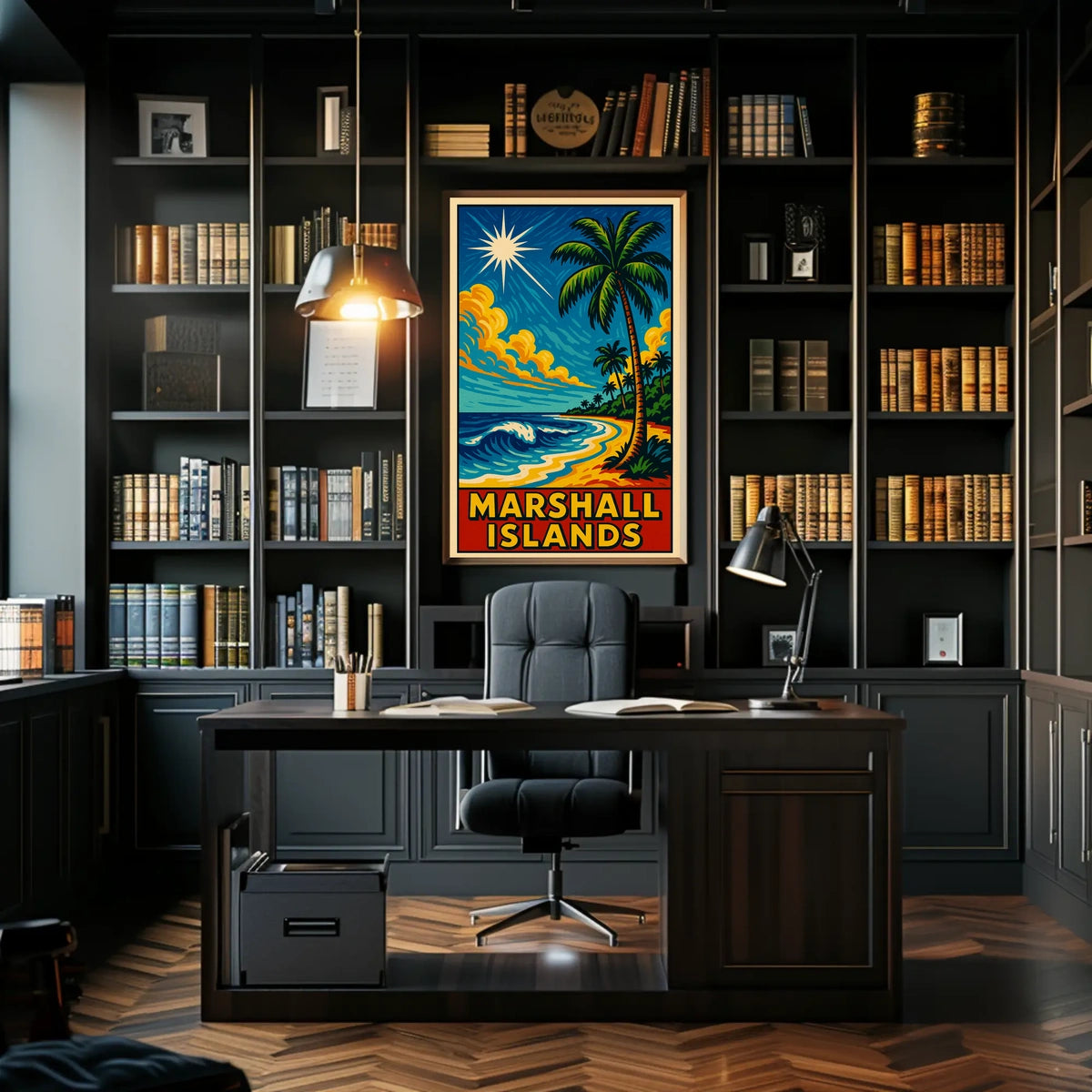 Marshall Islands Paradise Poster