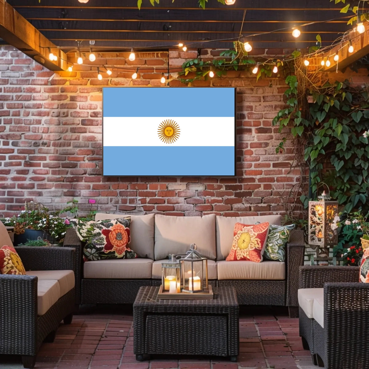 Argentina Flag Poster