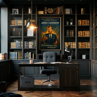 John F. Kennedy 35th President Poster