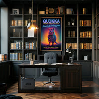 Quokka Natures Happiest Creature Poster