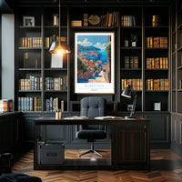 Scenic View of Dubrovnik Poster