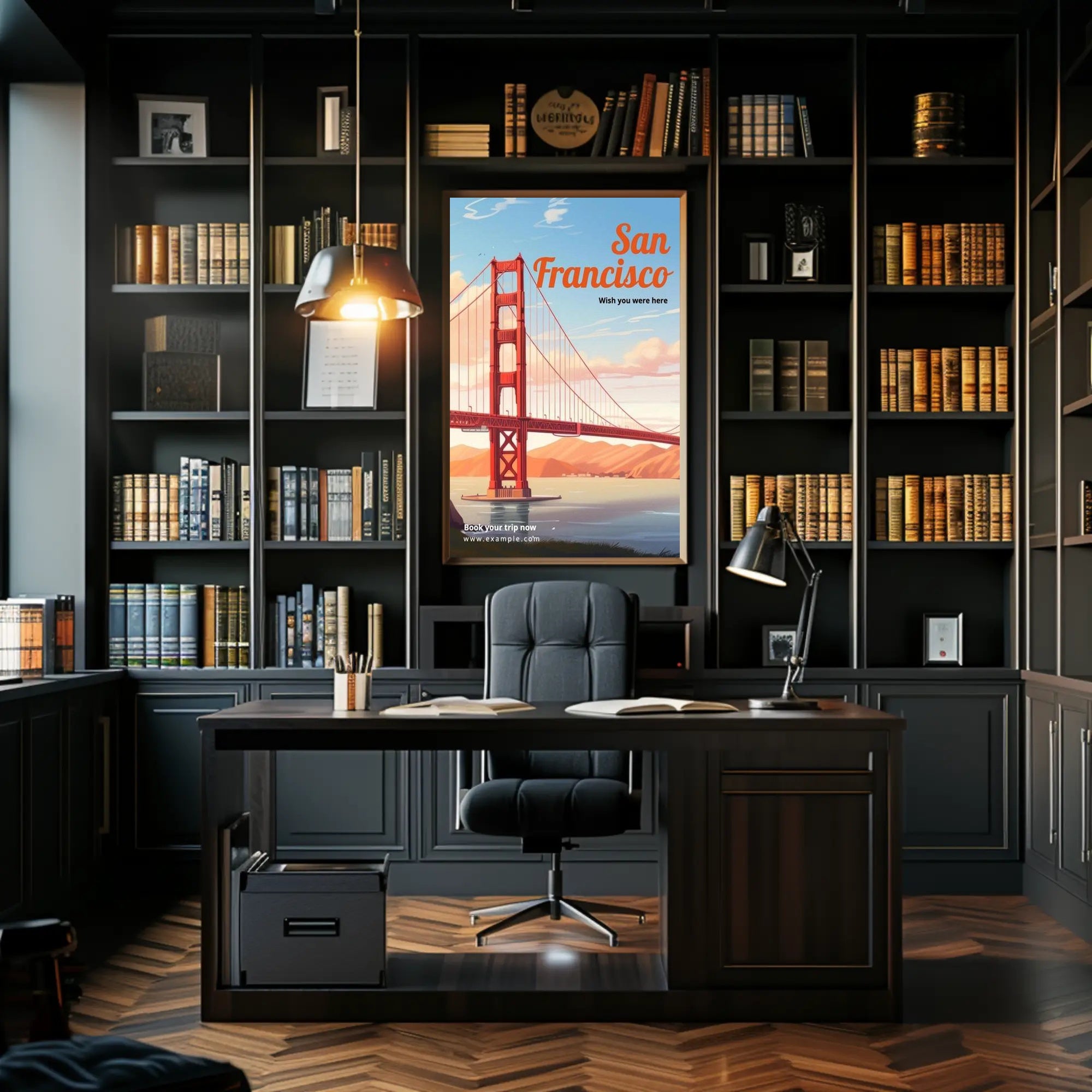 Discover San Francisco Poster PosterGoat