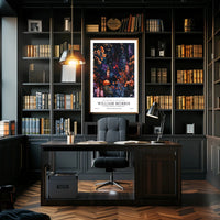 William Morris Cotton Prints Exhibition Poster