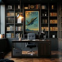 F-5E Tiger II Dominating the Skies Poster PosterGoat