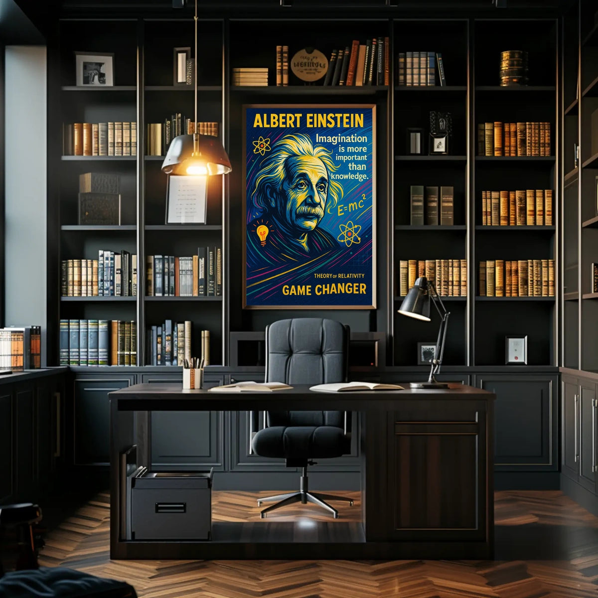 Albert Einstein Game Changer Poster
