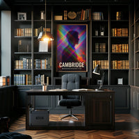 Cambridge Massachusetts Wanderlust Travel Minimalist Poster