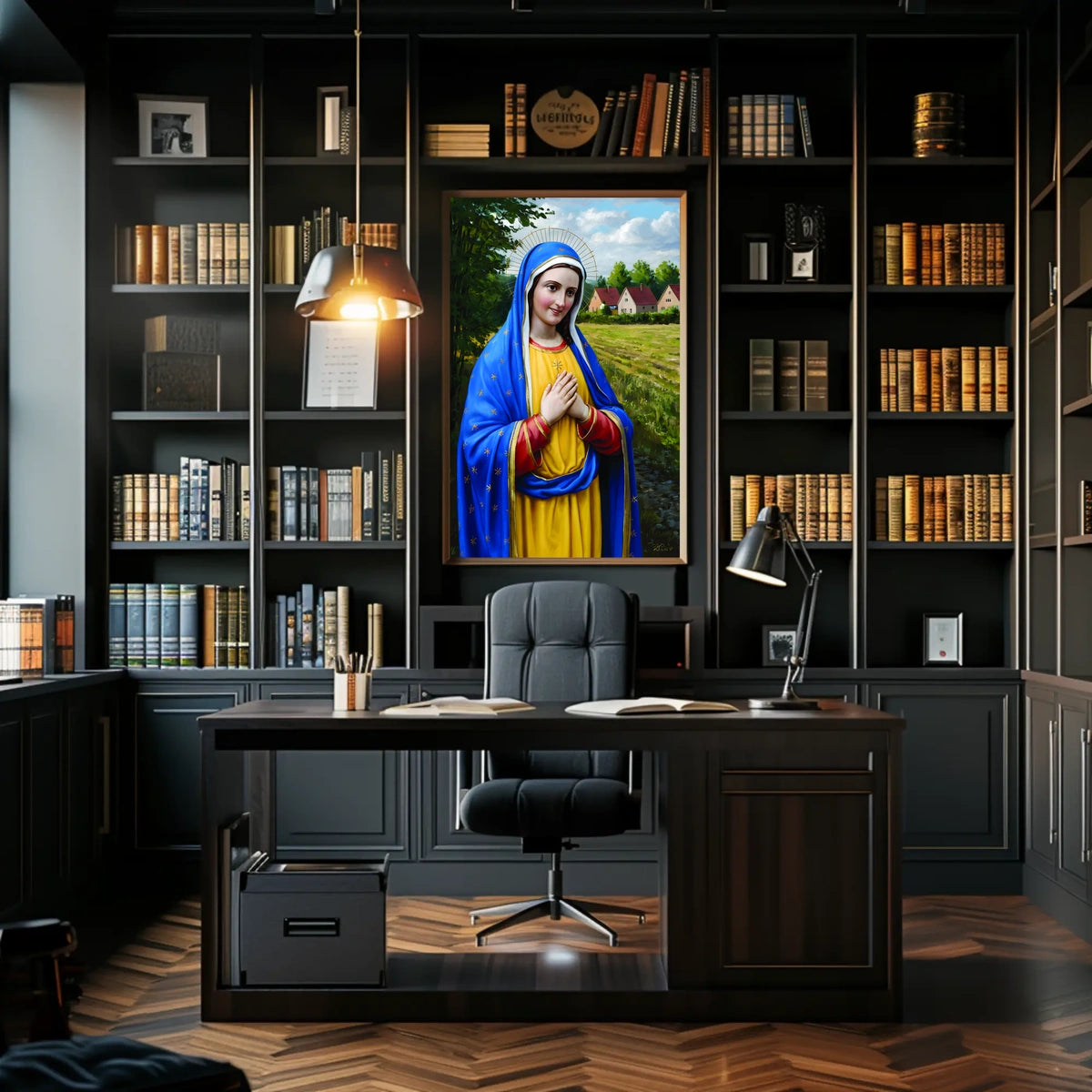 Serene Reverence Poster