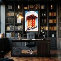 Valais Winter Chalet Art Print Cultural or Heritage Poster PosterGoat