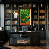 Brazil A Land Of Diversity Poster