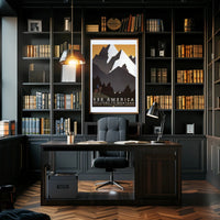 Montana Scenic Vista Vintage Travel Advertisement Travel Poster