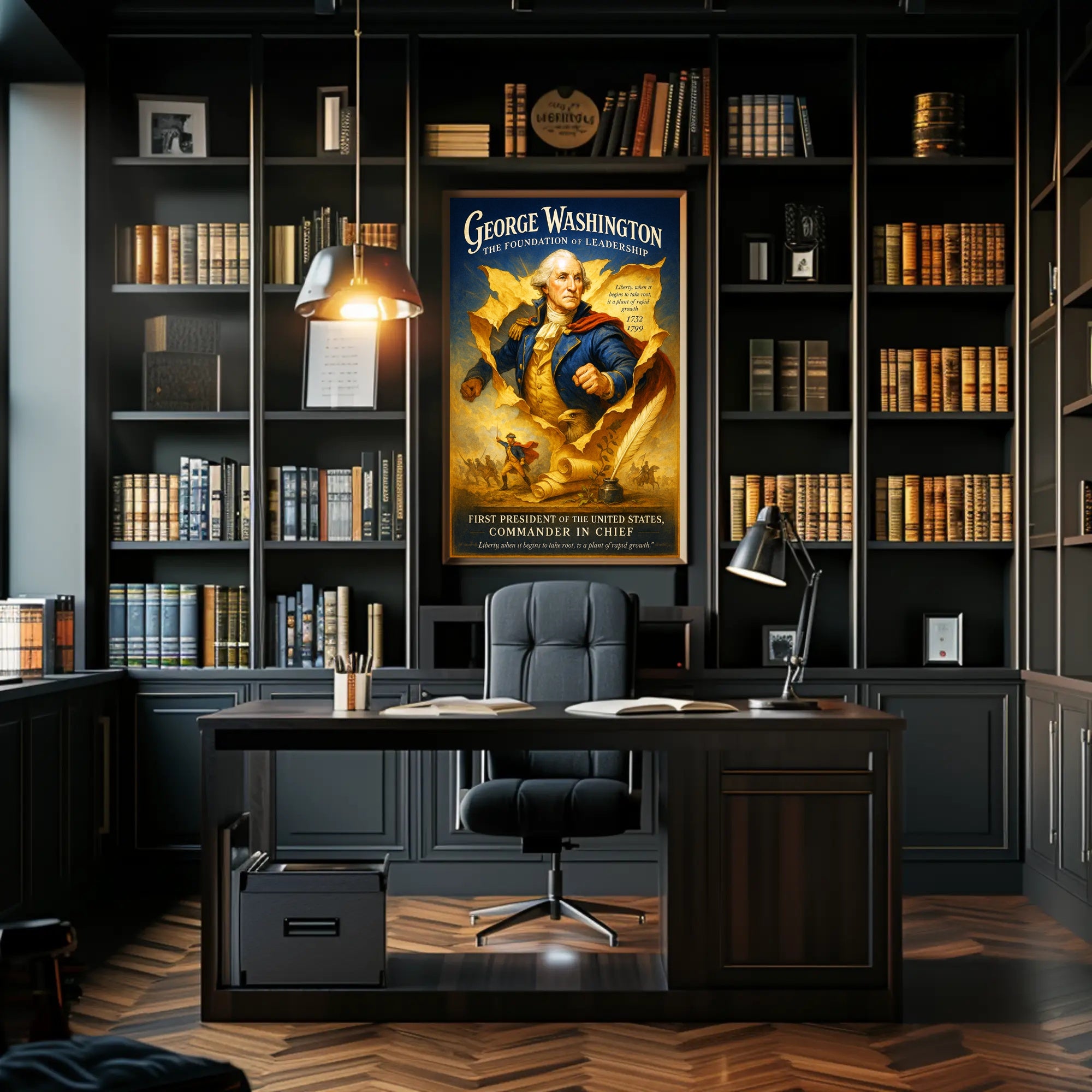 George Washington 1st President Poster PosterGoat