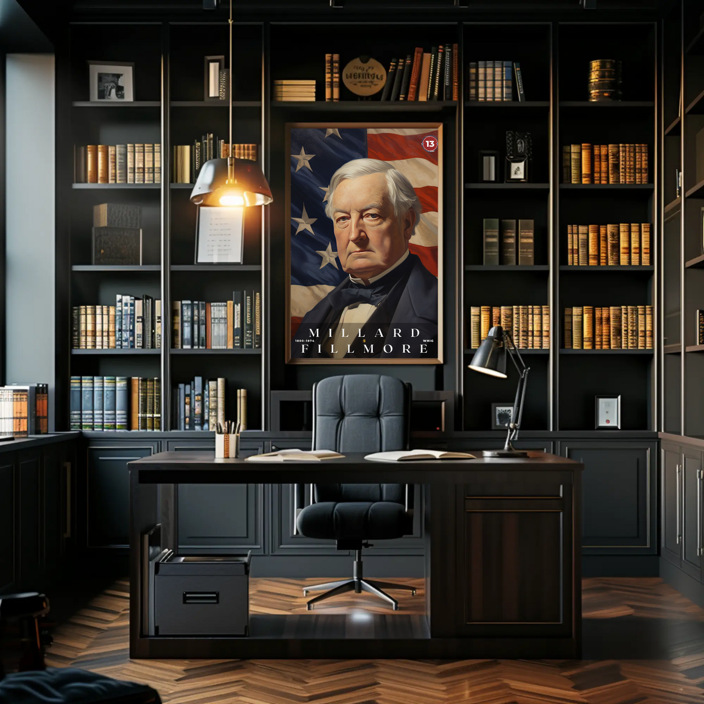 Millard Fillmore 13th President Of The United States Portrait