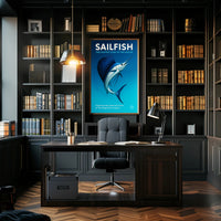 Sailfish The Fastest Fish in the Ocean Poster PosterGoat