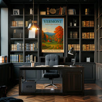 Vermont Natures Quiet Symphony Poster