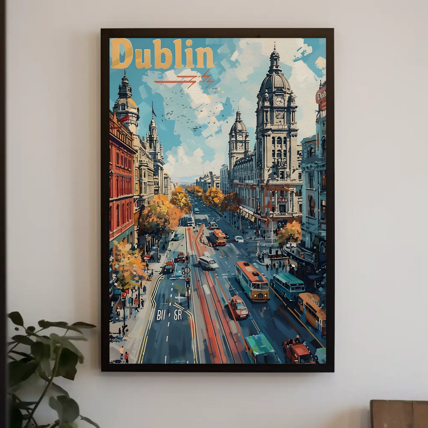 Vintage Poster - Dublin Grand Avenue