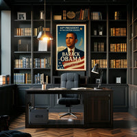 Obama Presidency Inspirational Leadership Historical or Presidential Poster