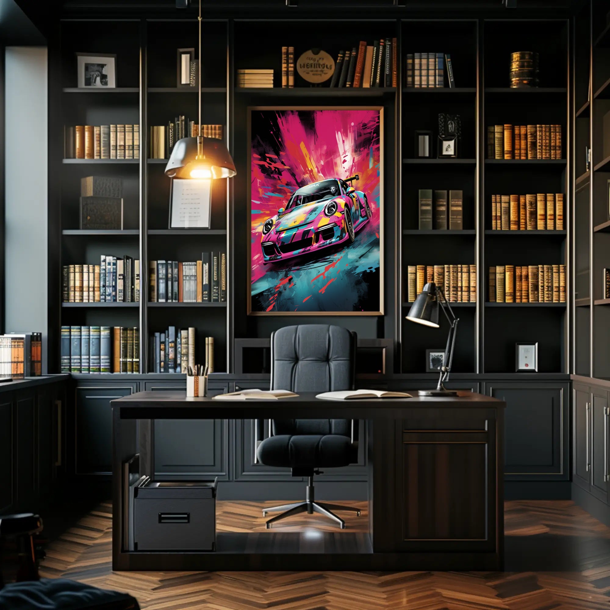 Vivid Speed Poster PosterGoat