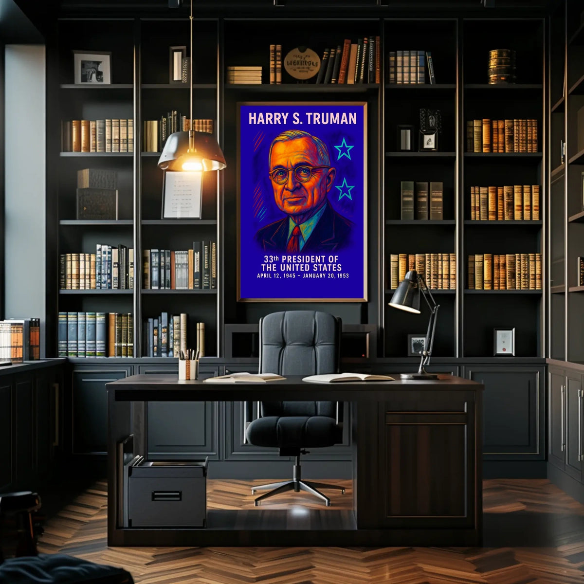 Harry S. Truman 33rd President Poster