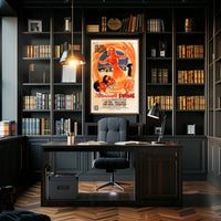 Mademoiselle Swing: Vibrant Dance-Inspired Music or Concert Poster