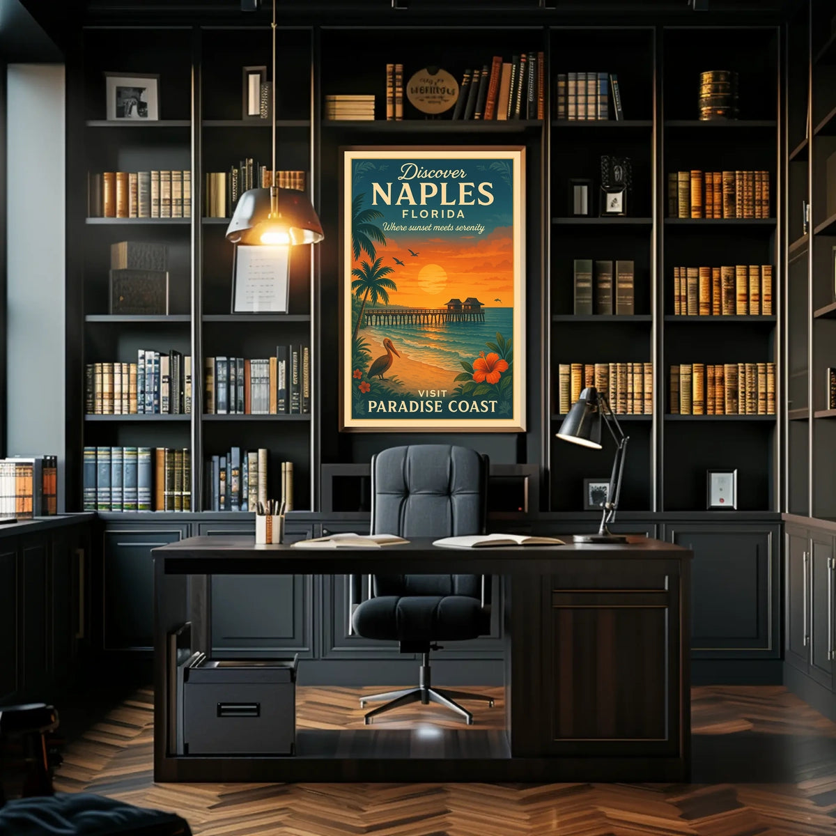 Discover Naples, Florida Poster