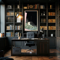 Serene Night by the River Poster