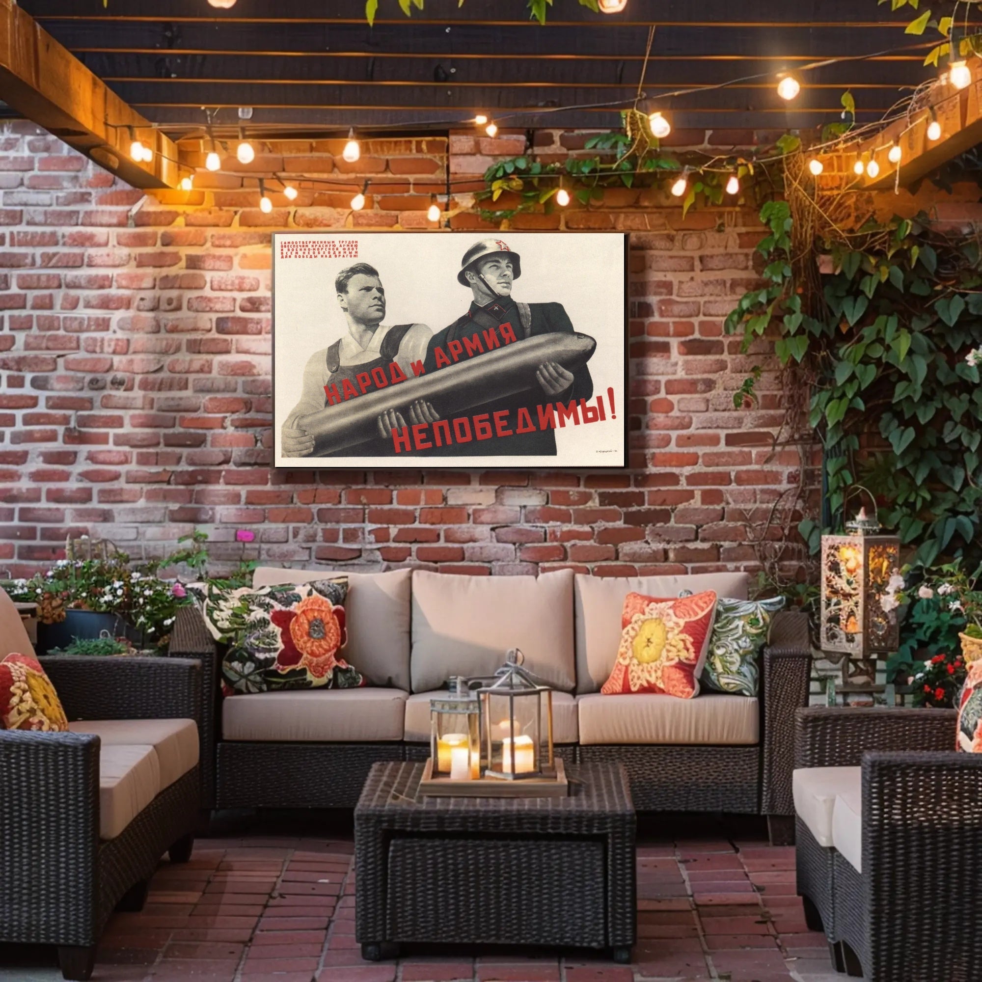 United for Victory Poster