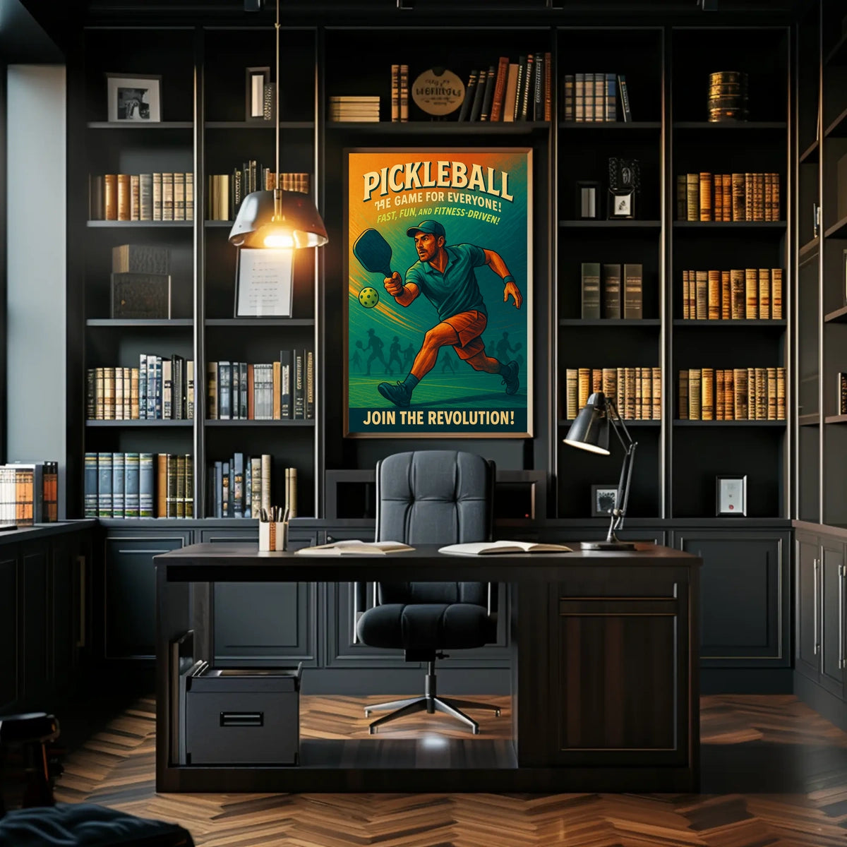 Pickleball Revolution Poster