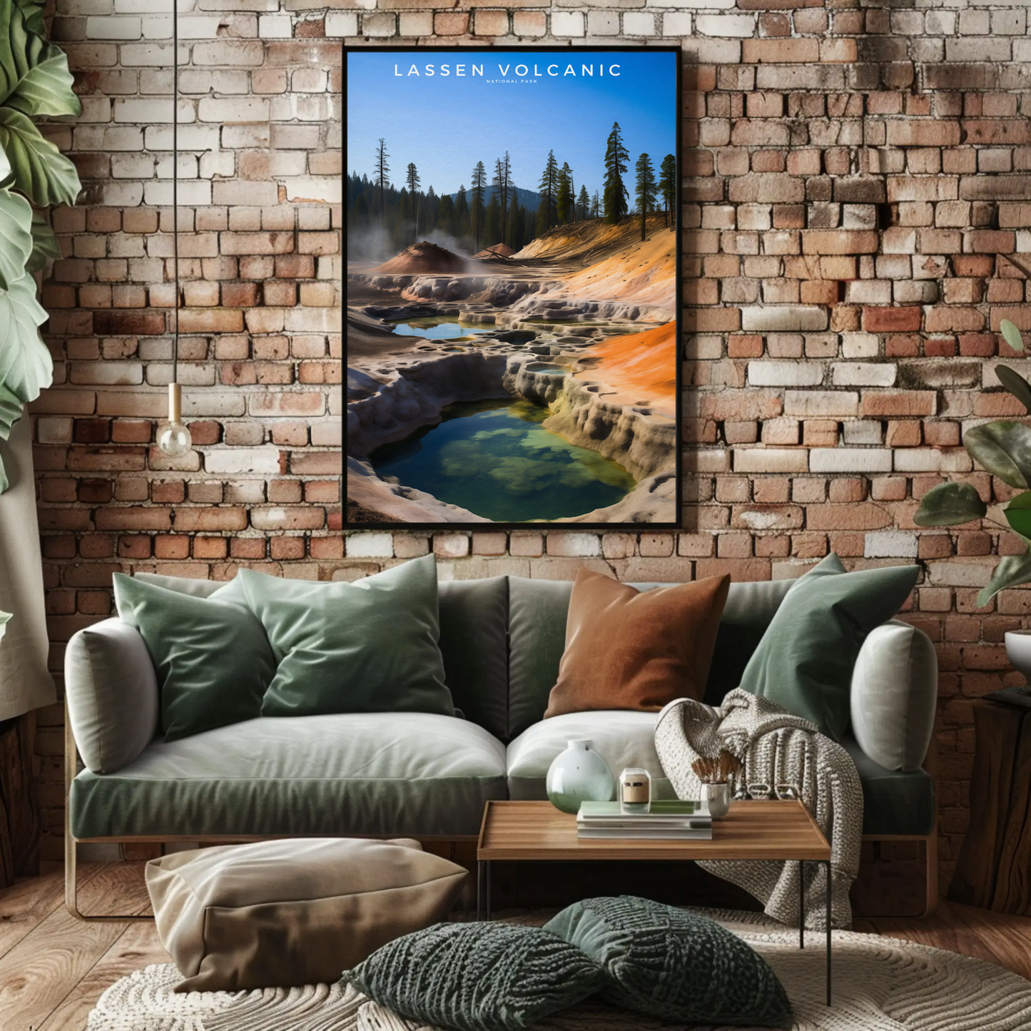 Lassen Volcanic National Park Poster
