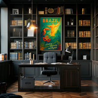 Brazil Land Of Diversity And Rhythm Poster