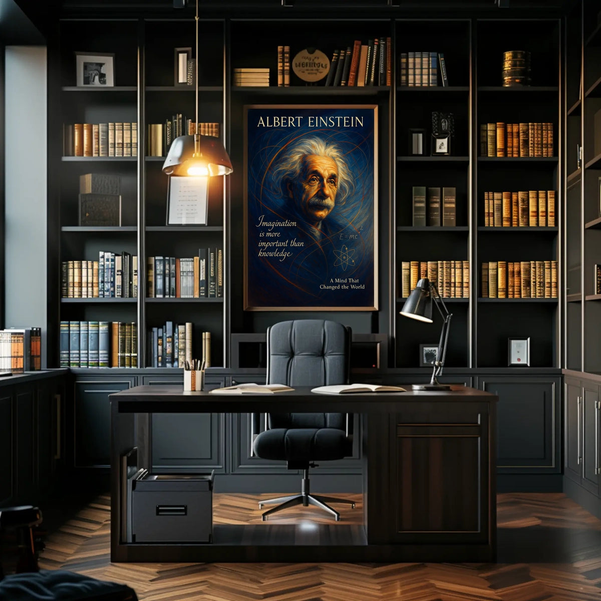 Albert Einstein A Mind That Changed the World Poster