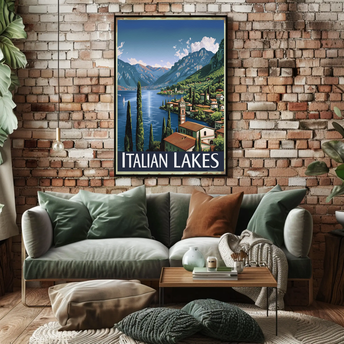 Italian Lakes Landscape