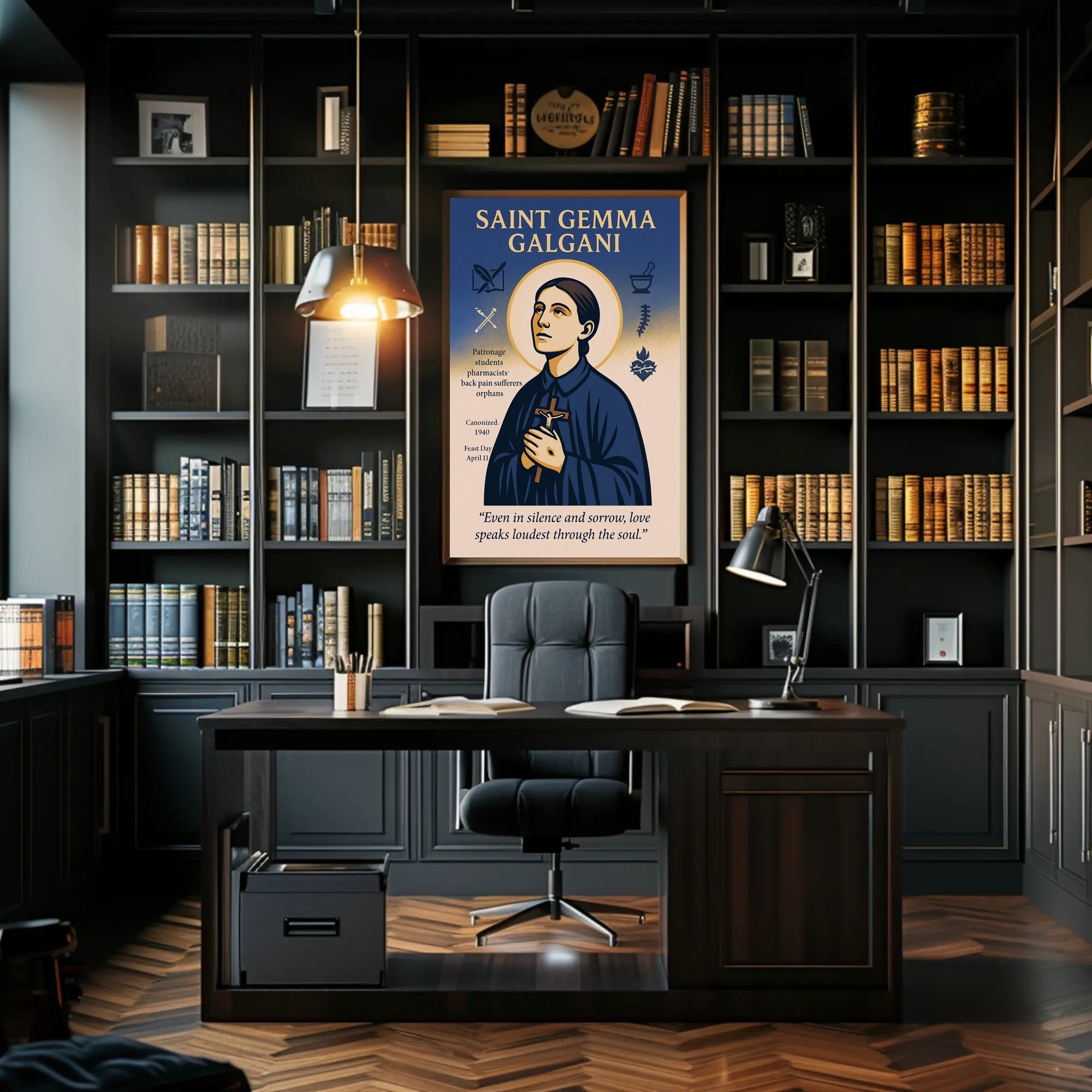 Saint Gemma Galgani Poster PosterGoat