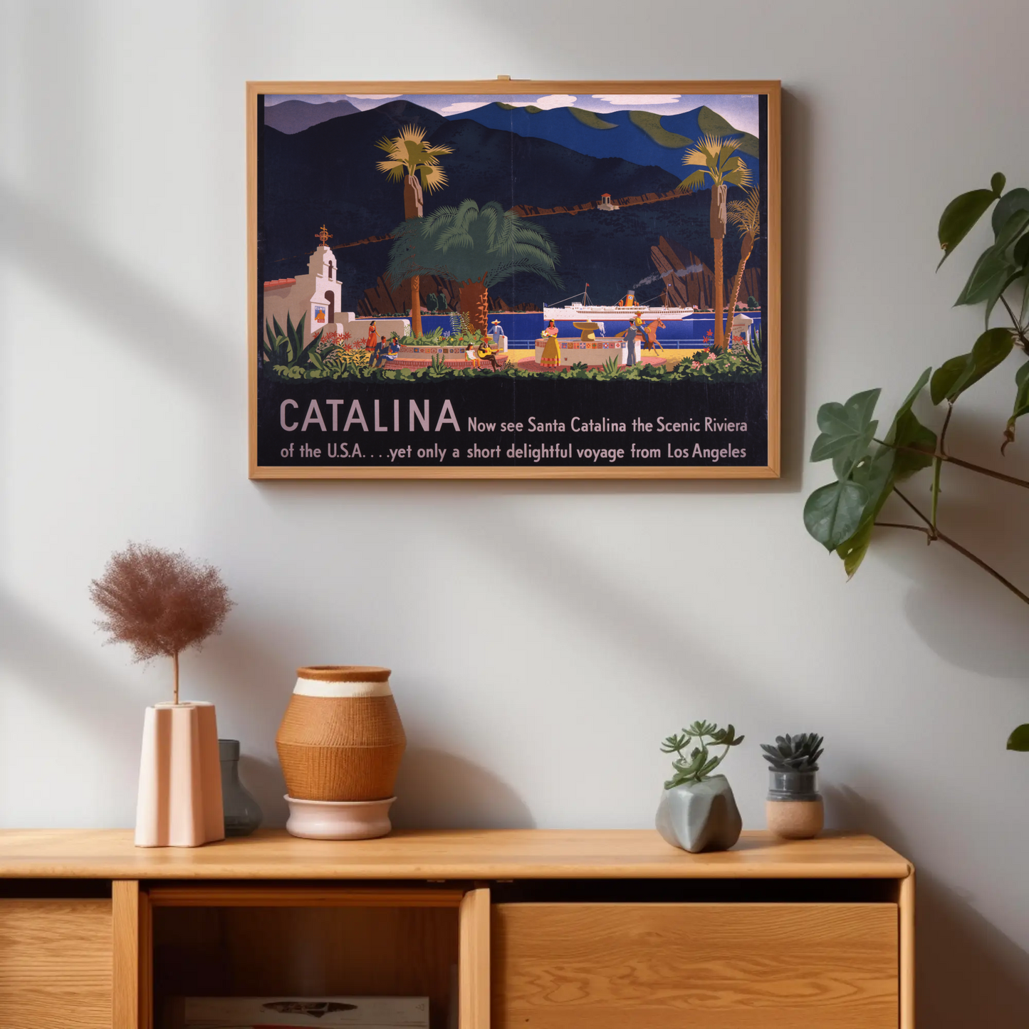 Catalina - The Scenic Riviera of the U.S.A. Poster