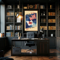 Serve Through the Red Cross Poster PosterGoat