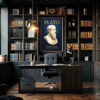 Plato The Measure of a Man Poster PosterGoat